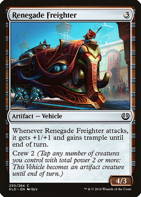 magic the gathering artifact vehicle